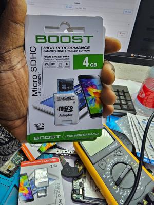 Memory Cards - BOOST 4GB